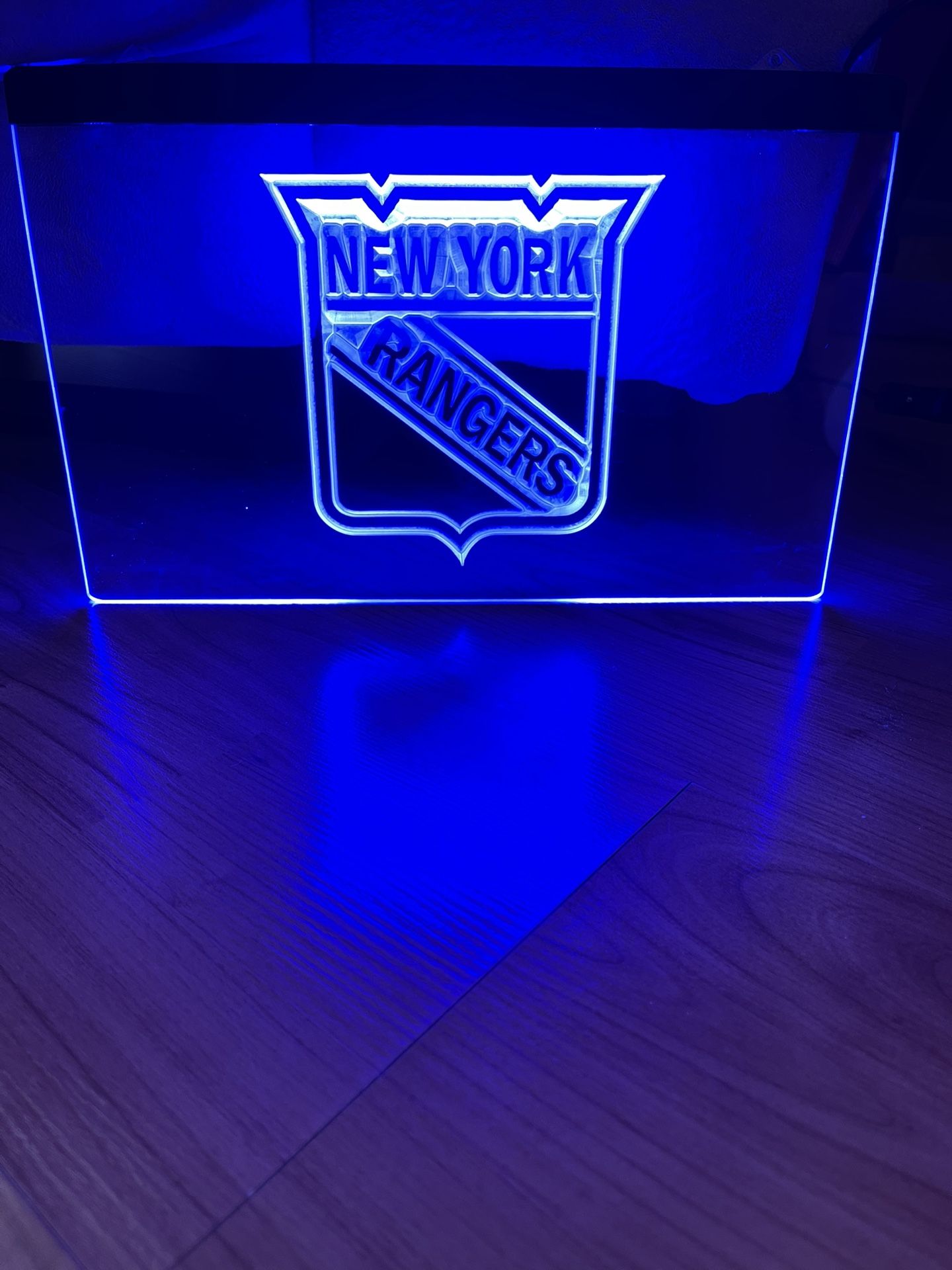 NEW YORK RANGERS LED NEON LIGHT SIGN 8x12