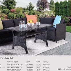 3 Pc Patio Set