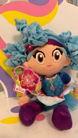 LUNA PETUNIA doll Plush 9”