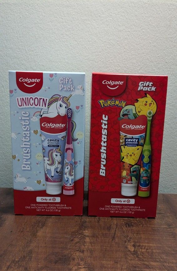 Kids Colgate Toothpaste And Toothpaste Set
