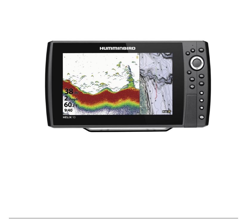 Humminbird HELIX 10 CHIRP MEGA SI GPS G4N Fish Finder/Chartplotter