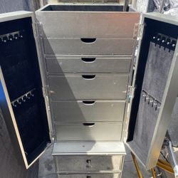 Pier 1 Hayworth Jewelry Armoire Dresser and Accessories