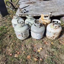 Propane bottles
