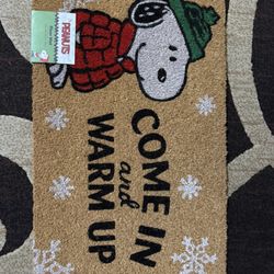 New Snoopy Floor Mat NOT FREE PLS READ 