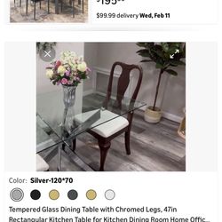 Dining Table Glass Top