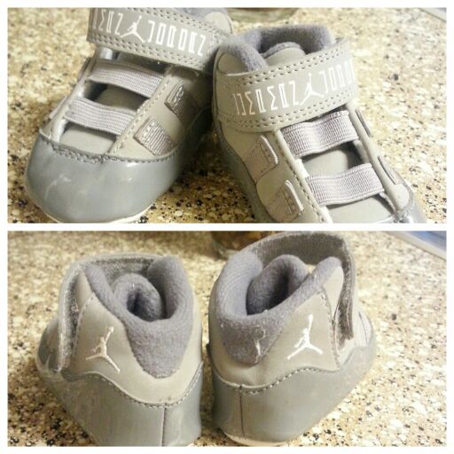 Infant Jordan Cool Grey 11s