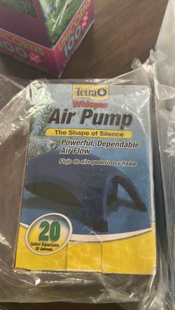 Air pump, test kit, filter