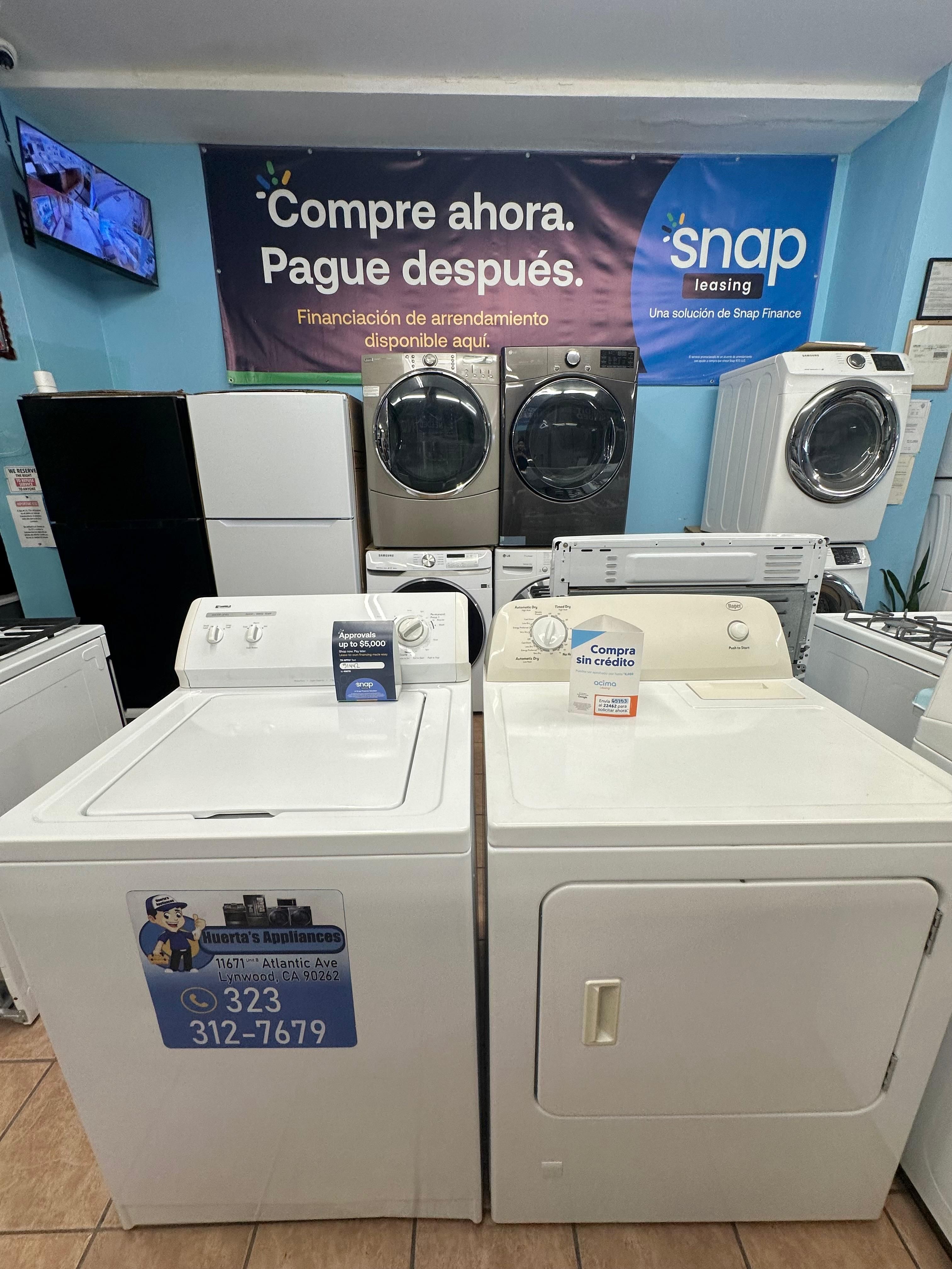 Kenmore Washer and Roper Dryer 