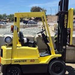 ** Hyster 4000lb All Terrain Forklift **