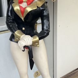 48” Betty Boop Life-Size Display Statue – Tuxedo & Cane