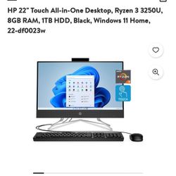 COMOUTER ALL IN ONE AIO HP Touch Screen 1tb