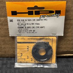 NEW - HPI Racing Spur Gear 39 Tooth (1M) Adapter Type Nitro 2 Speed (A445)