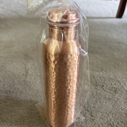 New 100% Pure Copper 34 Ounce Water Bottle