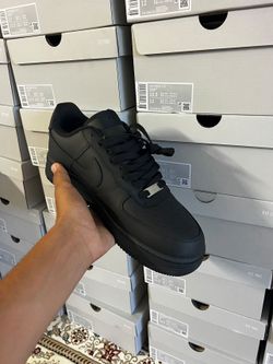 Black Air Force Ones