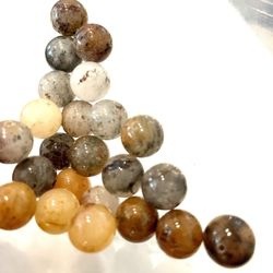 Lot Of Over 20 Multicolored Beads