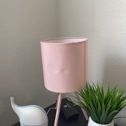 Pink 3 Legged Lamp