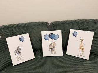 Ballon, Animal 3 Canvas Art