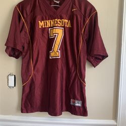 Minnesota Golden Gophers Eric Decker #7  Nike  Football Jersey Youth Large L
