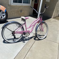 Pink Beach Cruiser