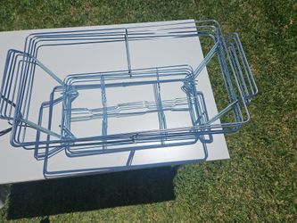 Food tray holders for catering