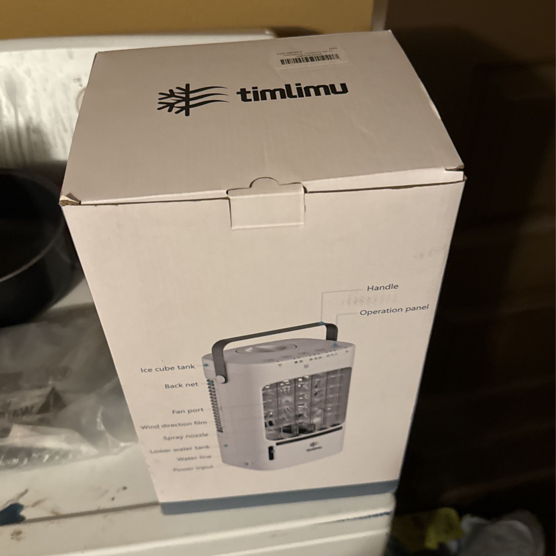 Portable Air Conditioner Cooling Fan