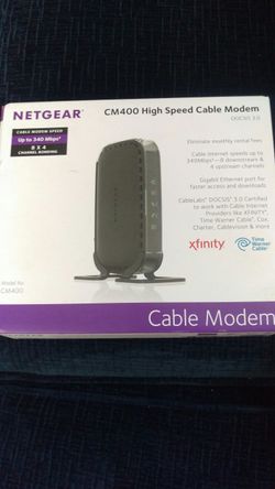Netgear high speed cable modem