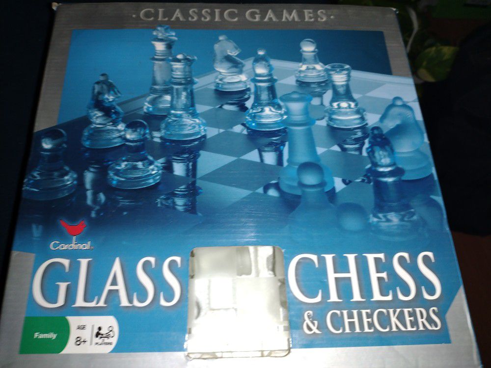 Glass Chess And Checkers 
