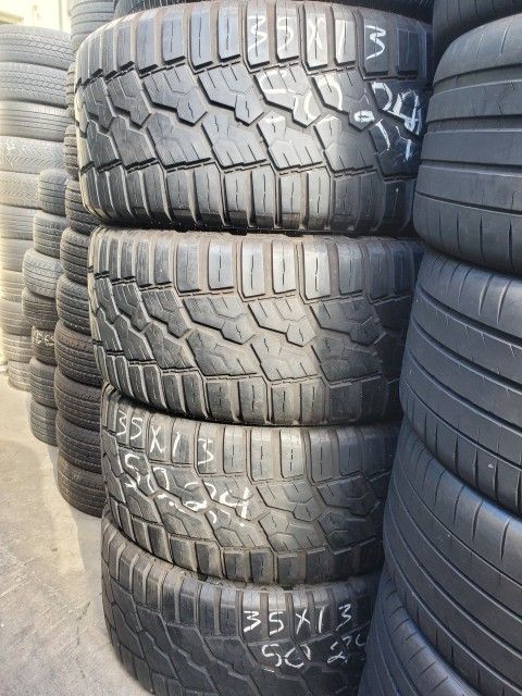 35x13.50-24:4 USED TIRES