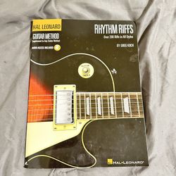 Hal Leonard Rythm Riffs 