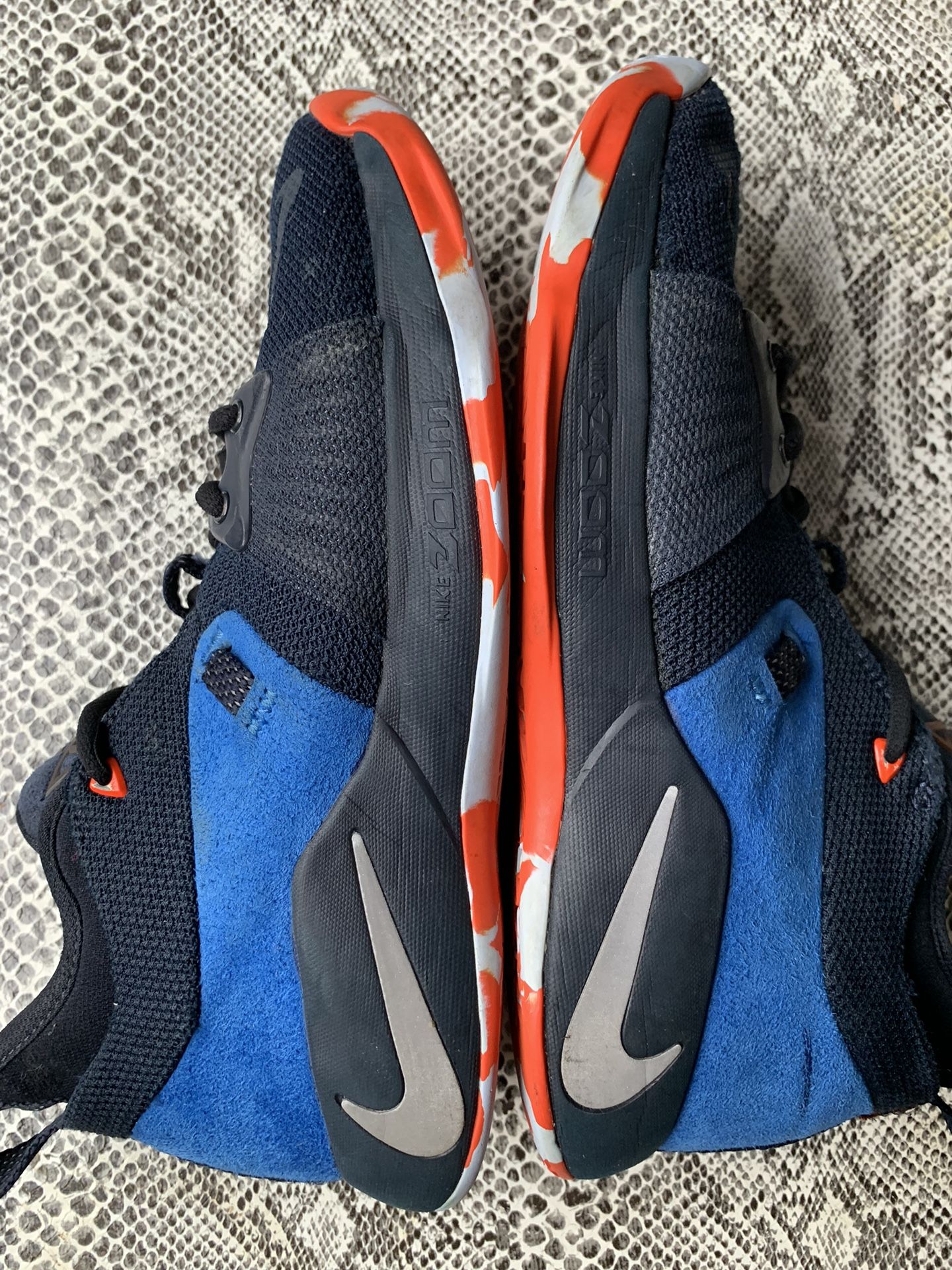 Nike PG 2 Mens Size 8.5 Home Oklahoma City Thunder OKC Paul George Blue Shoe for Sale in Loris SC OfferUp