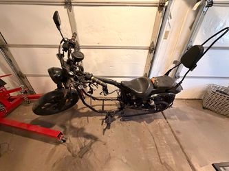 Motorcycle and parts