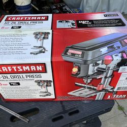 Craftsman 10 Inch Bench Drill Press  NIB