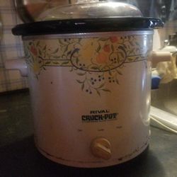 Rival 3140 Original Stoneware Slow Cooker Crockpot