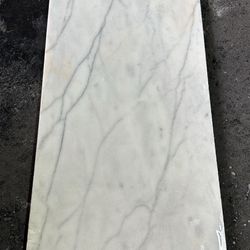 24x48 Carrara Paver Sandblasted 