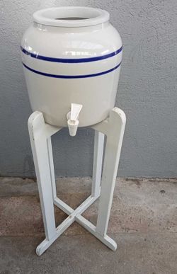 Water dispenser with stand