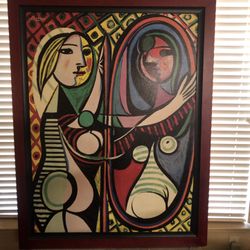 Picasso Girl In Mirror