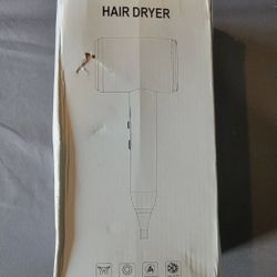 Professional Ionic Hair Dryer, Silver/Purple, New In Box