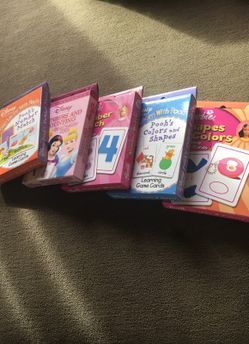 Kids learning cards