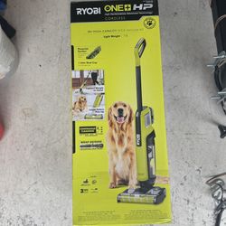 RYOBI ONE+ HP 18V Cordless High-Capacity Stick Vacuum Kit with 4.0 Ah Battery and Charger