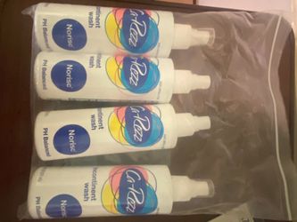 Elderly shower spray & skin cream