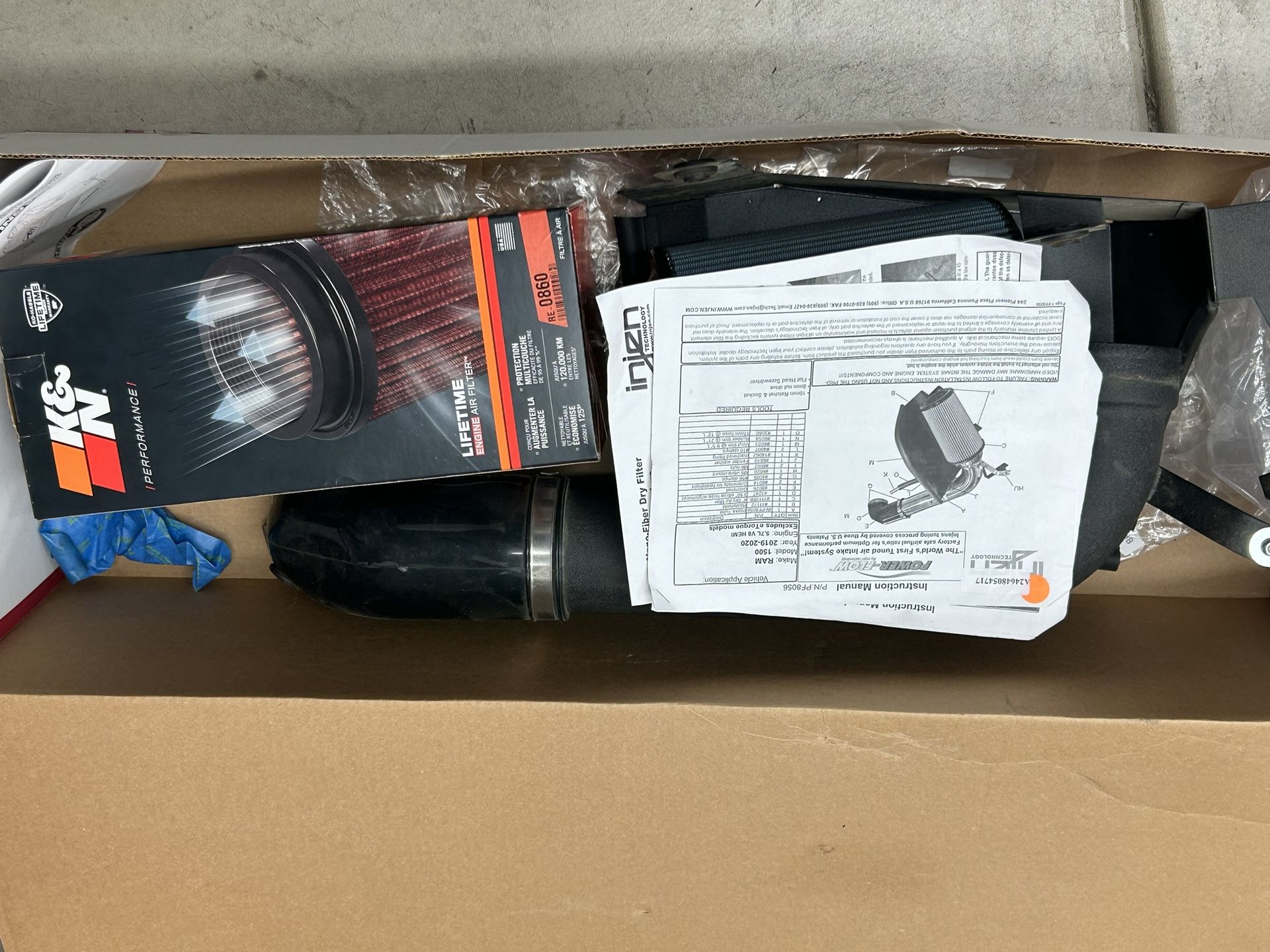 Injen Intake For 2019-25 RAM 1500 5.7