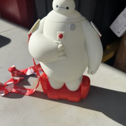 NEW Disneyland Park DCA Baymax Sipper Big Hero 6 San Fransokyo Square