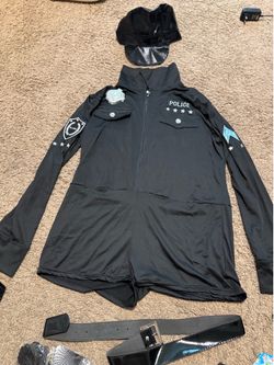Halloween cop costume