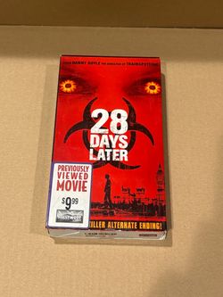28 Days Later VHS Tape