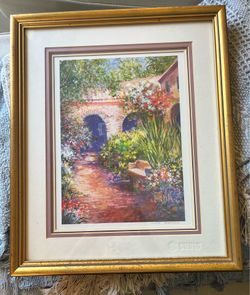 Judy O’Brien Signed Fine Art Print – Professionally Framed - certificate