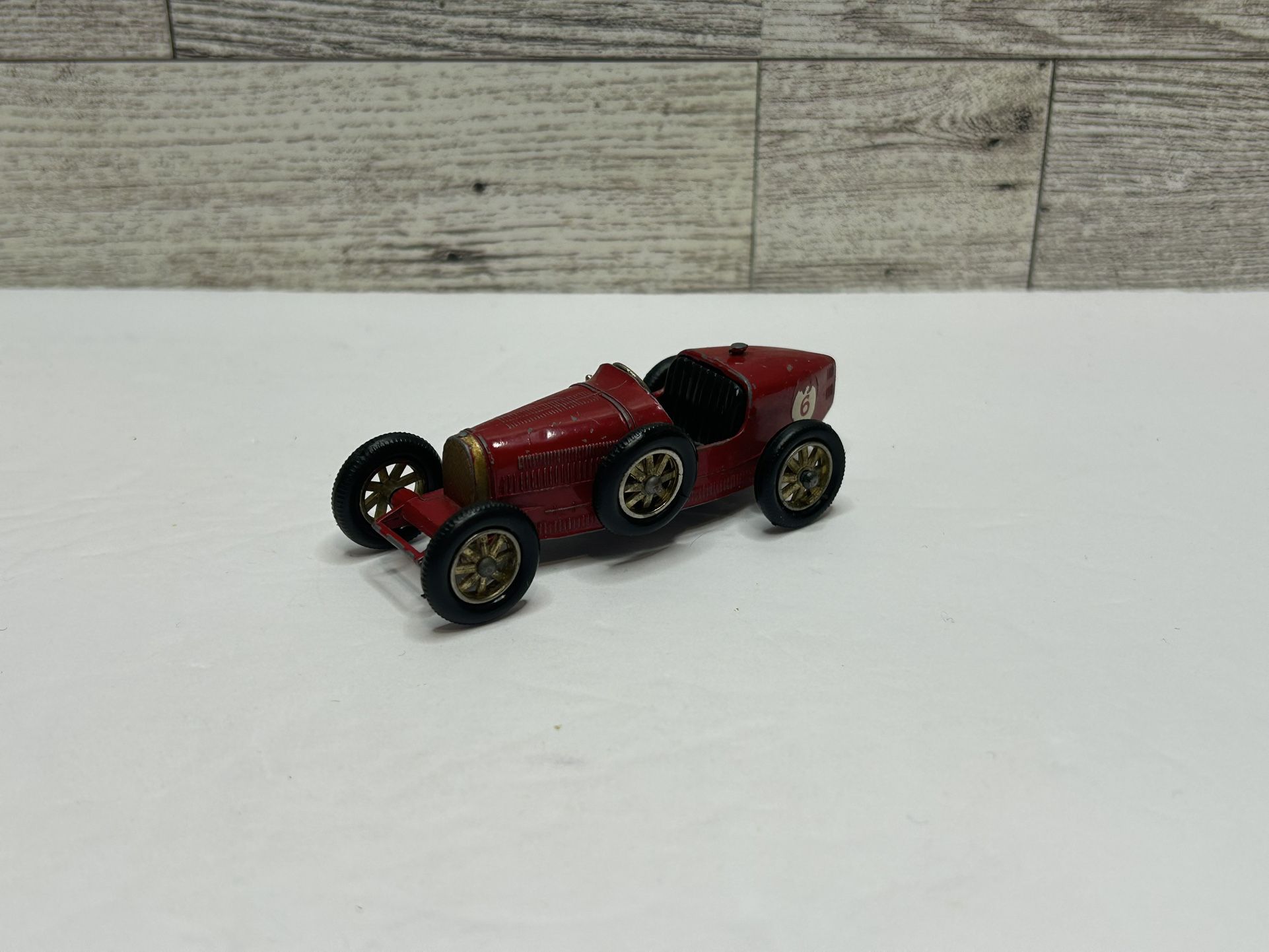 Vintage Matchbox Red ‘1926 Models Of Yesteryear Type 35 Bugatti • By Lesney • Made in England