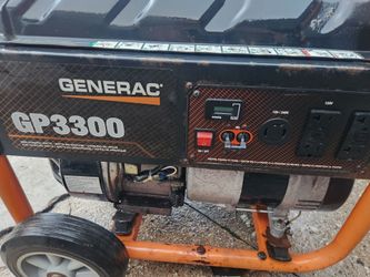 Generac GP3300 portable gas generator