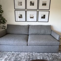 Crate and Barrel couch 