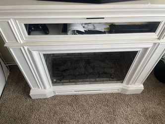 Fire place/ storage