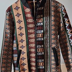 Boho Mens Bomber Jacket